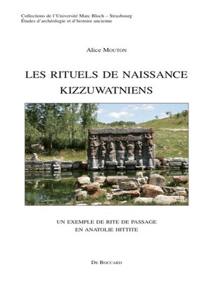 cover image of Les rituels de naissance kizzuwatniens